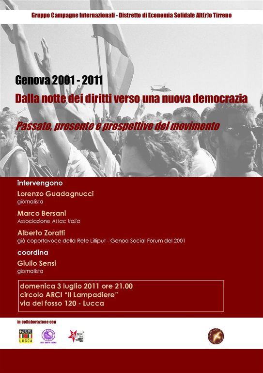 vol. g8 genova vol. g8 genova