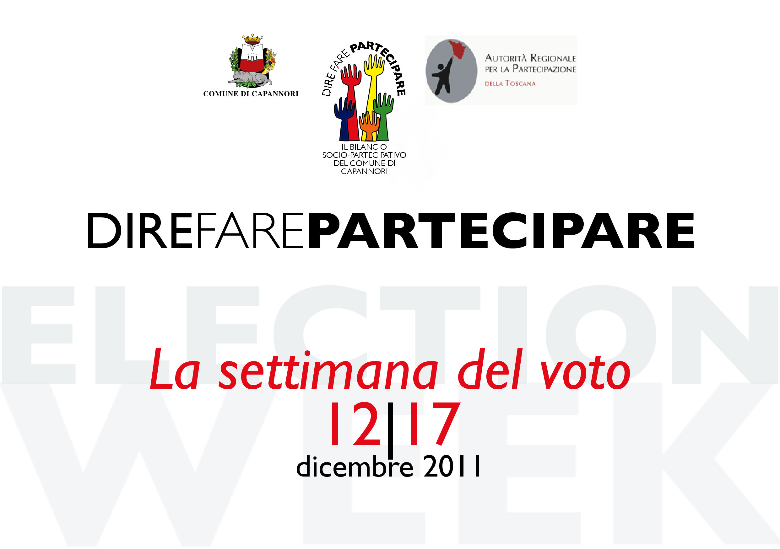 fronte cartolina bilancio-1 Il 2 Dicembre l'Assemblea pubblica per il Bilancio Partecipativo di Capannori