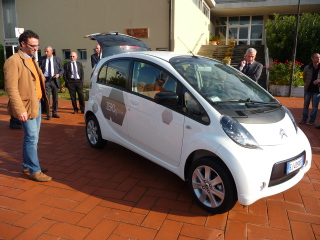 Citroen sceglie Capannori per promuovere l'Auto elettrica