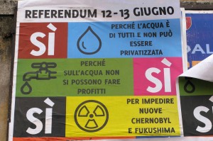 Sit-in giovedì alla Prefettura di Lucca contro la Privatizzazione dell'Acqua per la difesa del Referendum, della Democrazia, dei Beni Comuni