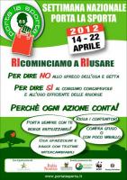 Torna la Settimana Nazionale “Porta la Sporta” dal 14 al 22 aprile 2012 Torna la Settimana Nazionale “Porta la Sporta” dal 14 al 22 aprile 2012