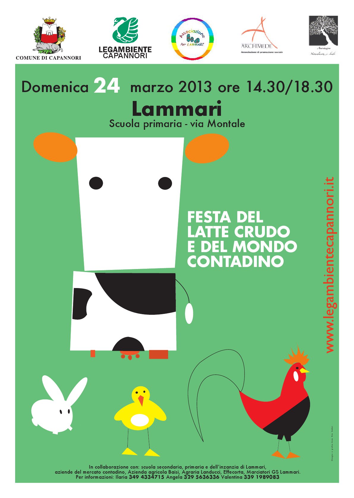 Domenica 7 Aprile la Festa del Latte crudo a Lammari