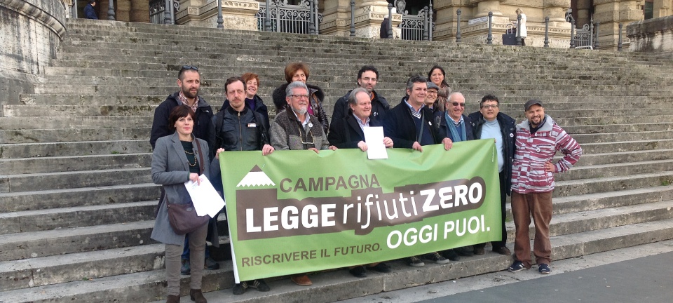 Legge Rifiuti Zero depositata in Cassazione, dopo Pasqua inizia la raccolta firme in tutta Italia.