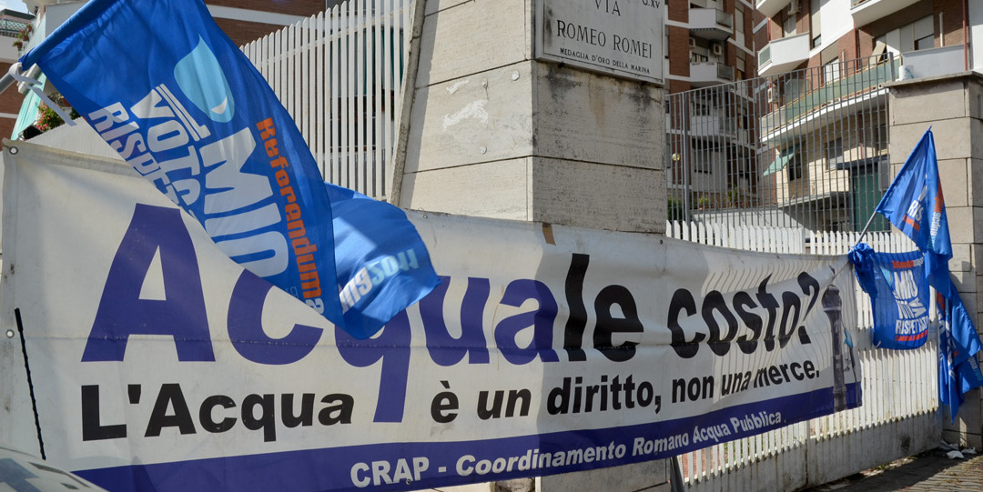 Lazio: Vincono l’acqua pubblica e la partecipazione.