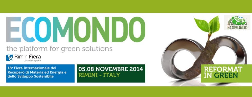 Ecomondo: a Rimini dal 5 all'8 novembre 2014. Tutte le novità della 18^ edizione