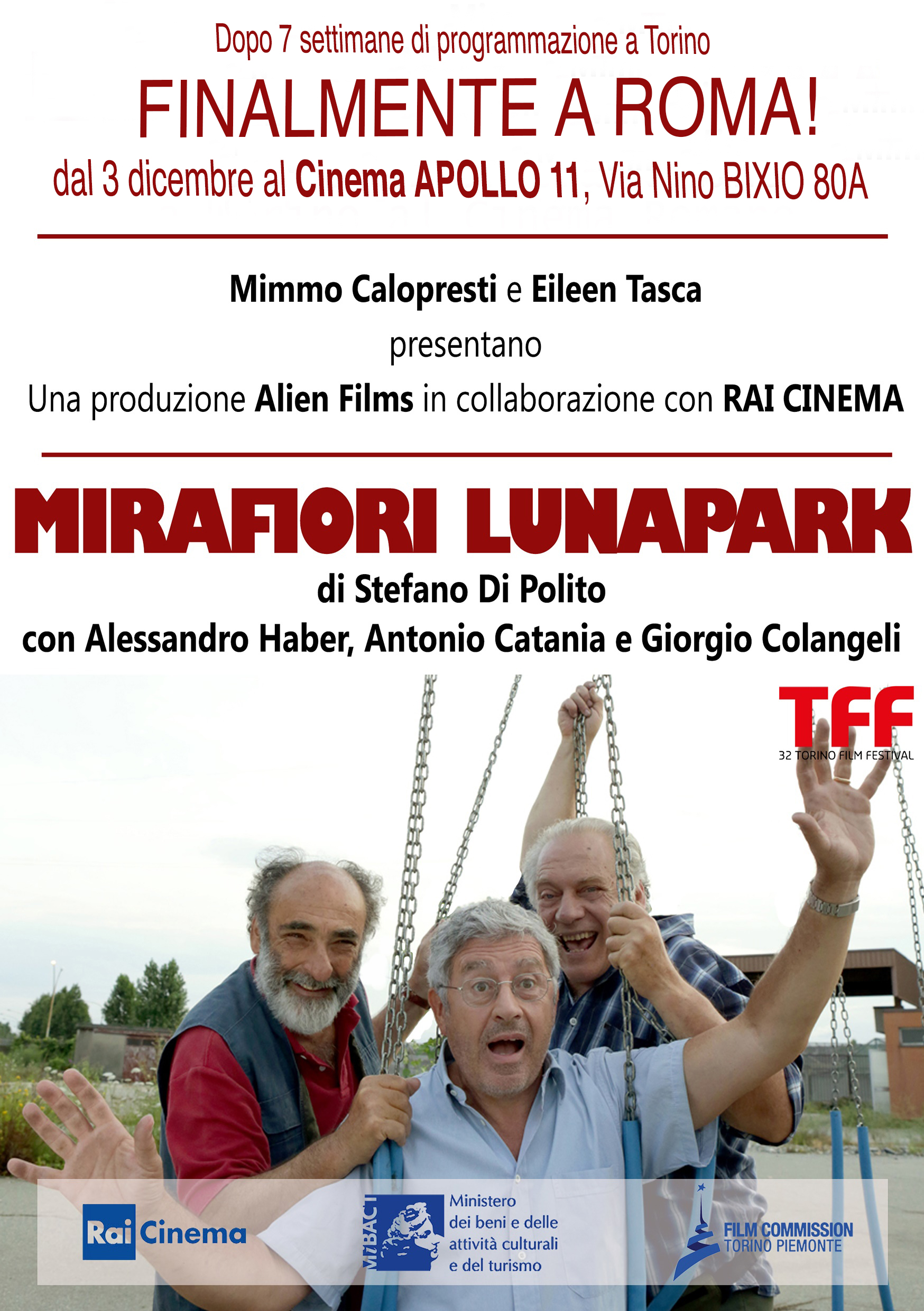 Mirafiori Lunapark arriva anche a Roma
