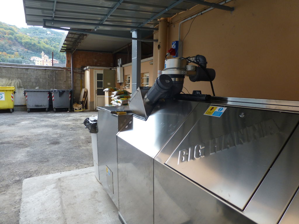 Tris di Big Hanna nel genovese: nuove esperienze di compostaggio di comunità