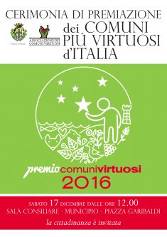A Parma la Premiazione del concorso nazionale Comuni Virtuosi