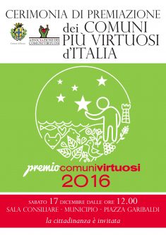 A Parma la Premiazione del concorso nazionale Comuni Virtuosi