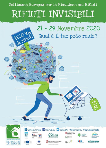Dal 21 al 29 novembre la 12a edizione della Settimana Europea per la Riduzione dei Rifiuti