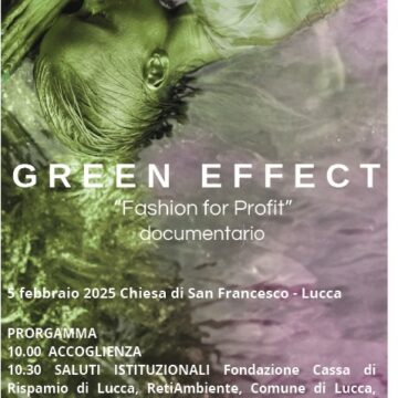 Il 5 febbraio arriva a Lucca “Green effect”, il docufilm sugli impatti ambientali della moda