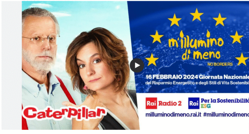 Alessio Ciacci alla trasmissione Caterpillar Radio Due