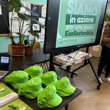 Colleferro-ICHack-Minerva-Scuole_EcoSostenibili-20260508-8 “Scuole EcoSostenibili Minerva”: oltre 700 studenti coinvolti nella quarta edizione. E nasce la Giornata della Sostenibilità Minerva